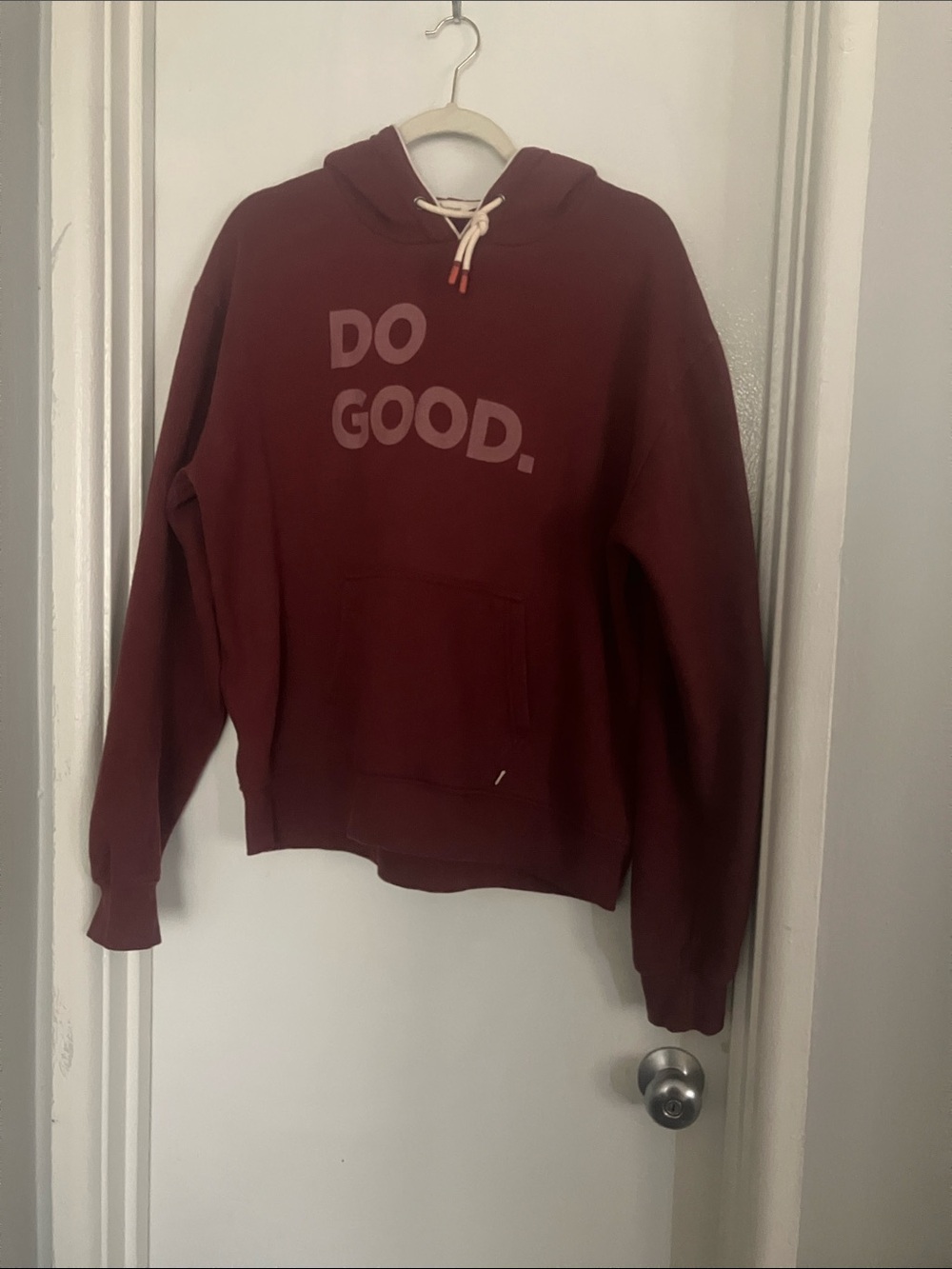 cotopaxi Burgundy "DO GOOD." Hoodie - Women